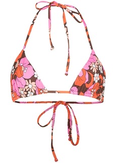Frankies Bikinis Tia floral bikini top