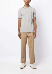 Fred Perry contrast-trim cotton polo shirt