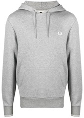 Fred Perry drawstring embroidered-logo hoodie