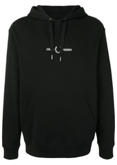 Fred Perry embroidered logo cotton hoodie
