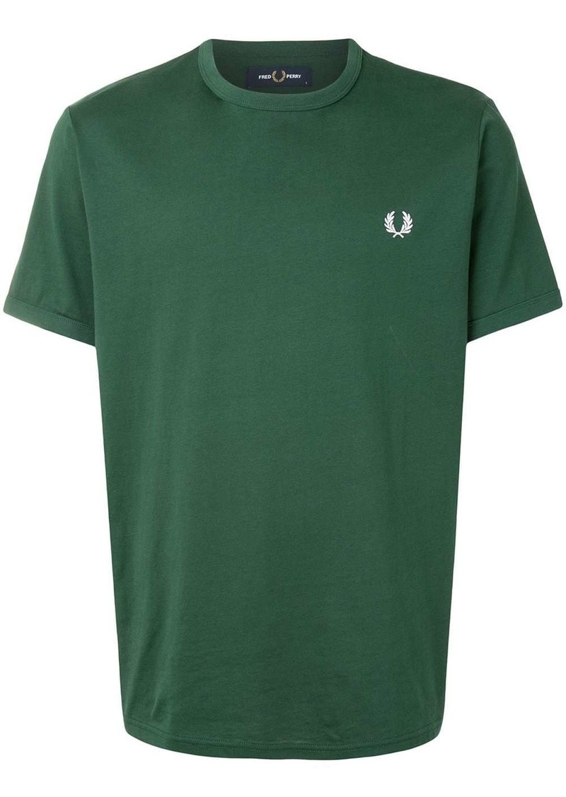 Fred Perry embroidered logo cotton T-shirt