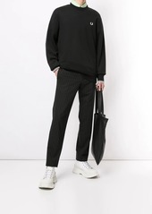 Fred Perry embroidered logo crew-neck sweatshirt