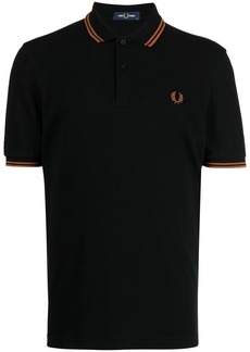 Fred Perry embroidered-logo polo shirt