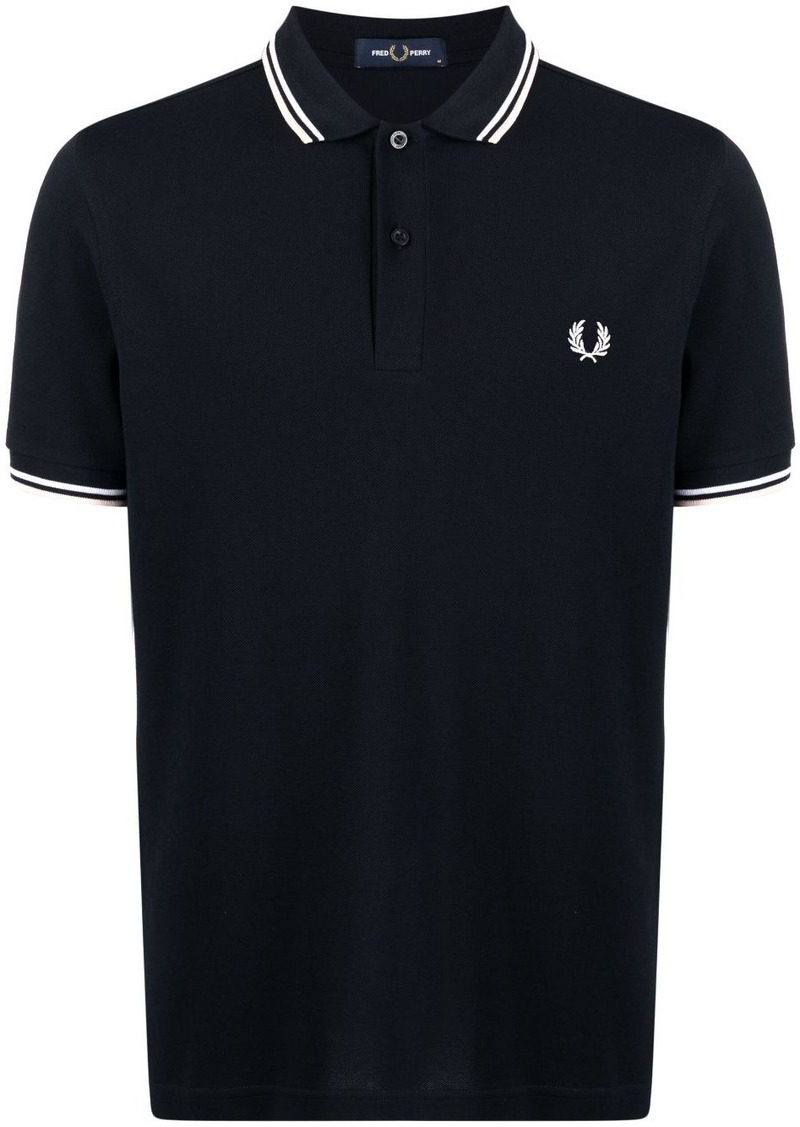 Fred Perry embroidered-logo polo shirt