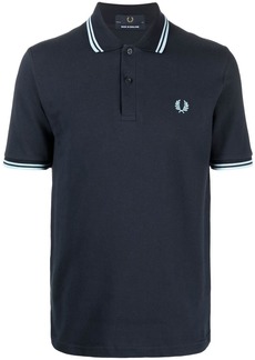 Fred Perry embroidered-logo polo shirt