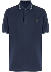 Fred Perry embroidered-logo short-sleeved polo shirt
