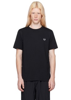 Fred Perry Black Ringer T-Shirt