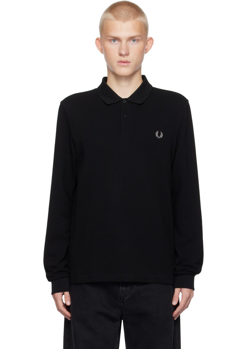 Fred Perry Black Tennis Polo