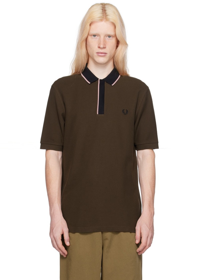 Fred Perry Brown 'The Fred Perry' Polo