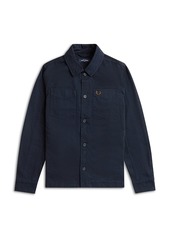 Fred Perry Button Front Long Sleeve Overshirt