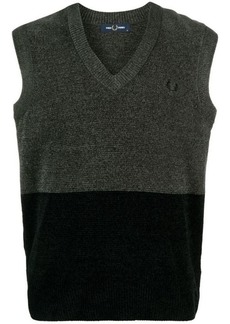 FRED PERRY FP COLORBLOCK CHENILLE TANK CLOTHING