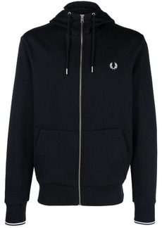 FRED PERRY FP HOODED ZIPPER THROUGH SWEATSHIRT CLOTHING