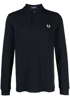 FRED PERRY FP LONG SLEEVE PLAIN SHIRT CLOTHING