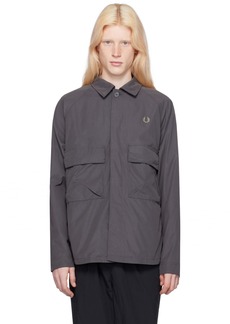 Fred Perry Gray Utility Jacket