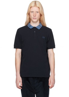 Fred Perry Navy Graphic Polo