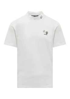 FRED PERRY RAF SIMONS Fred Perry x Raf Simons T-Shirt with Pins