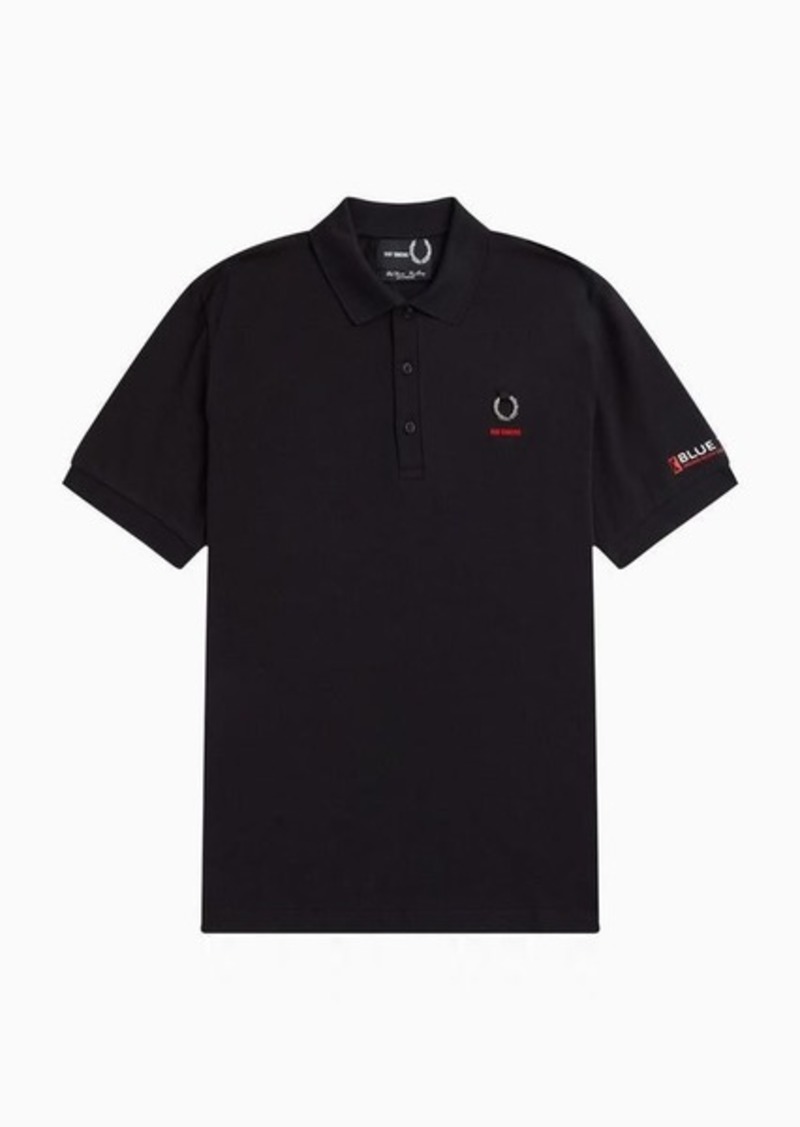 FRED PERRY RAF SIMONS short sleeves polo shirt with logo