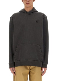 FRED PERRY SWEATSHIRT WITH LOGO