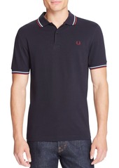 Fred Perry Twin-Tipped Slim Fit Polo Shirt