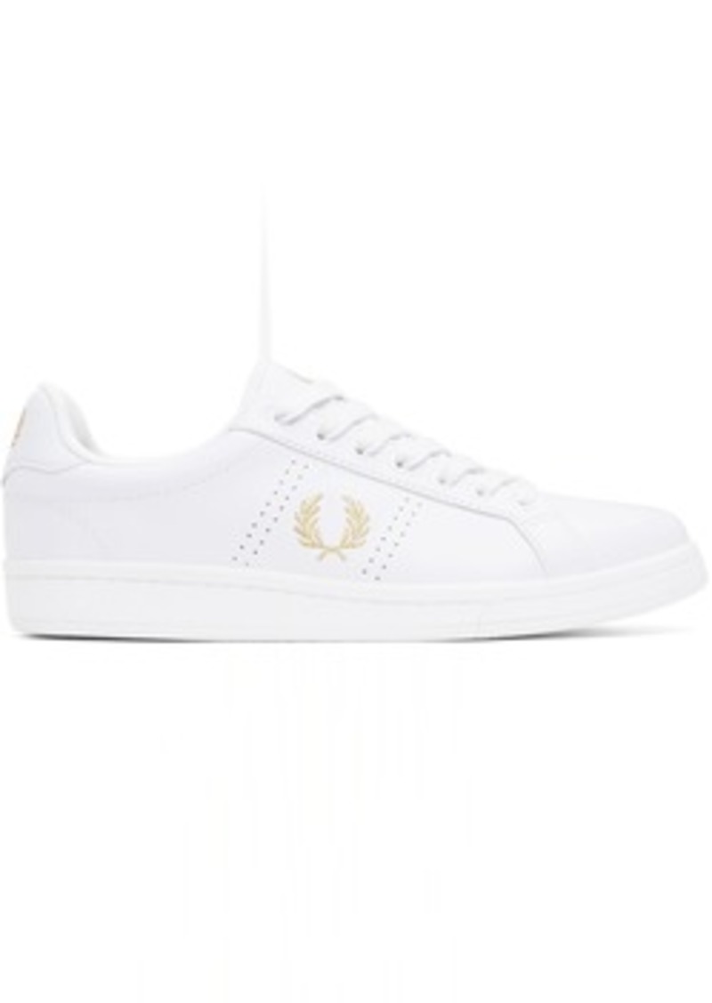 Fred Perry White B6312 Sneakers