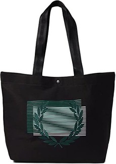 Fred Perry Glitched Graphic Tote