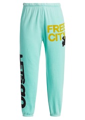 Free City Let's Go Logo Standard-Fit Sweatpants