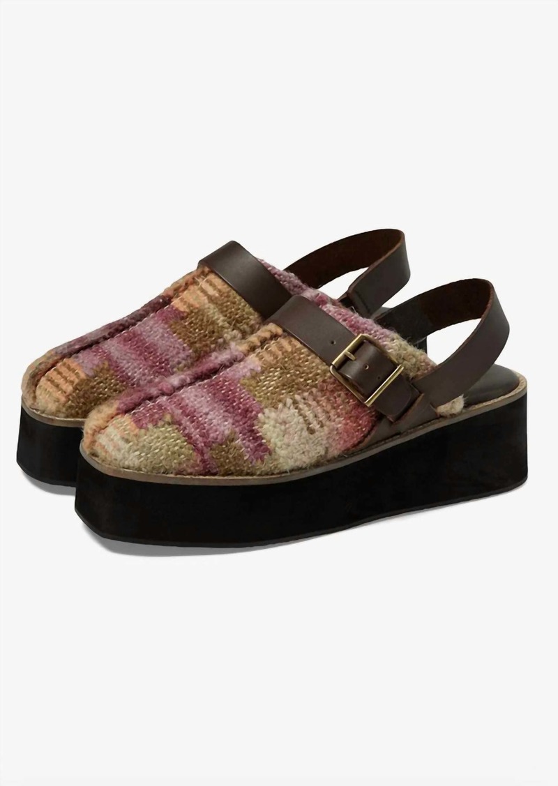 Free People Astrid Platform Mule In Multi