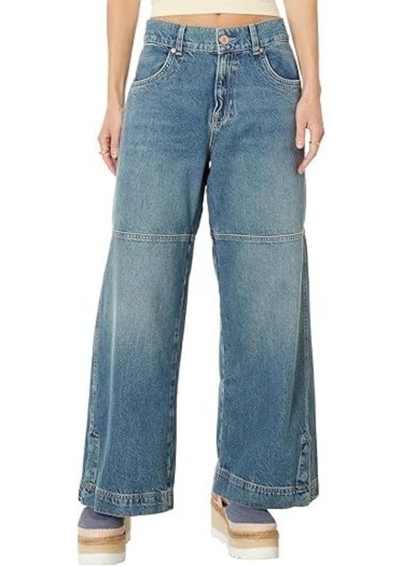 Free People Benji Relaxed Wide Legs