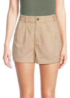 Free People Billie Pleated Chino Shorts