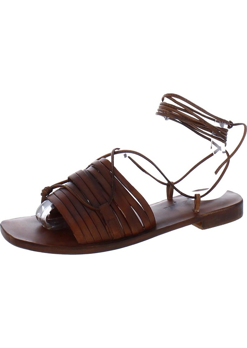 Free People Cami Womens Leather Strappy Huarache Sandals