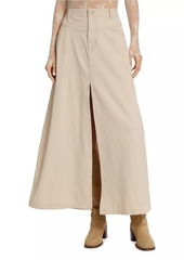 Free People Come As You Are Corduroy Maxi Skirt