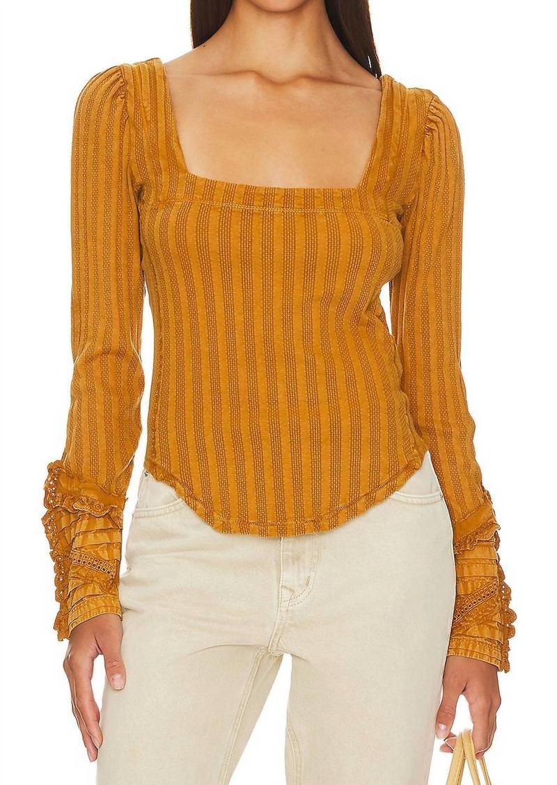 Free People Could I Love You More Top In Tiger Eye