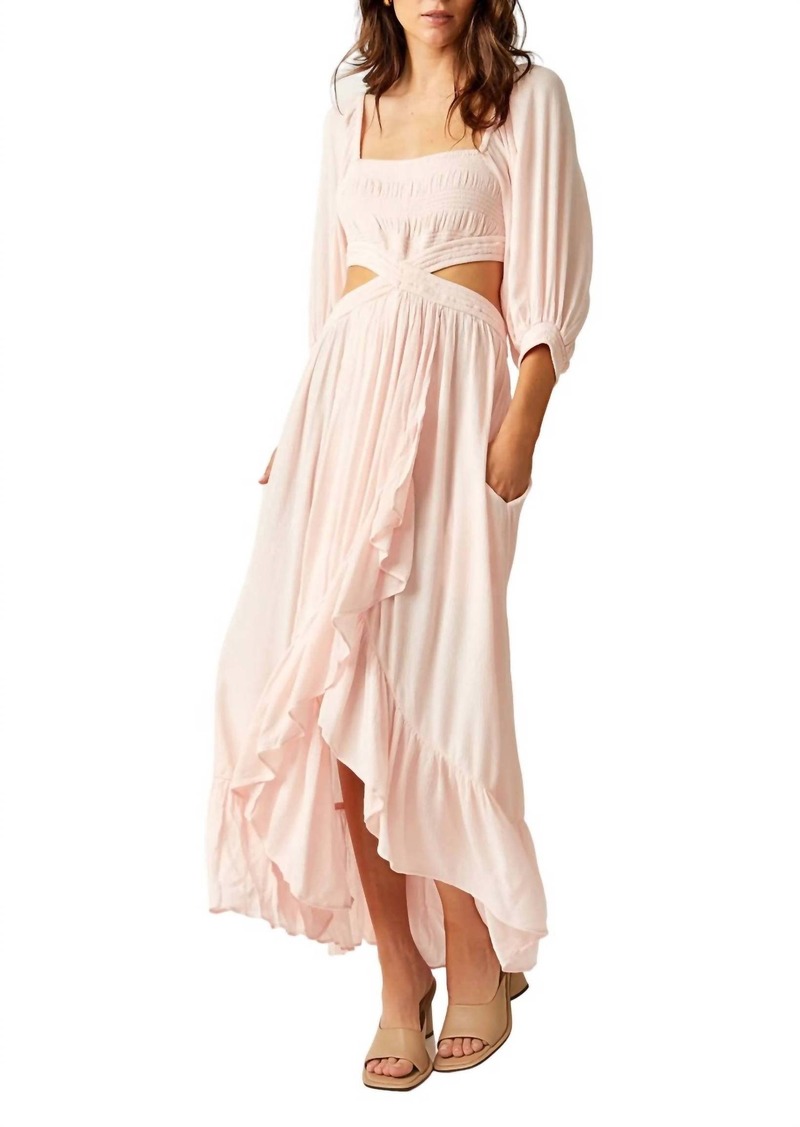 Free People Cross My Heart Maxi Dress In Rosewater