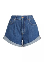 Free People Danni Denim High-Rise Shorts