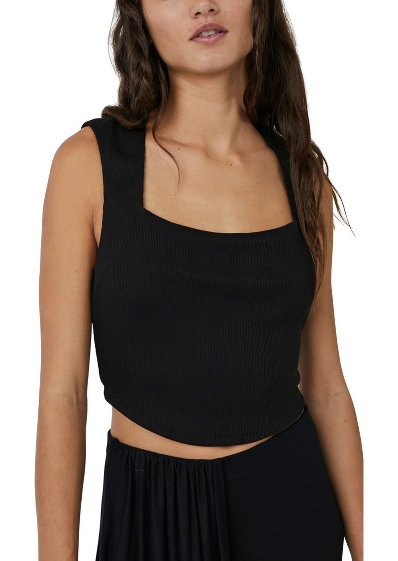 Free People Daphne Cami Top In Black