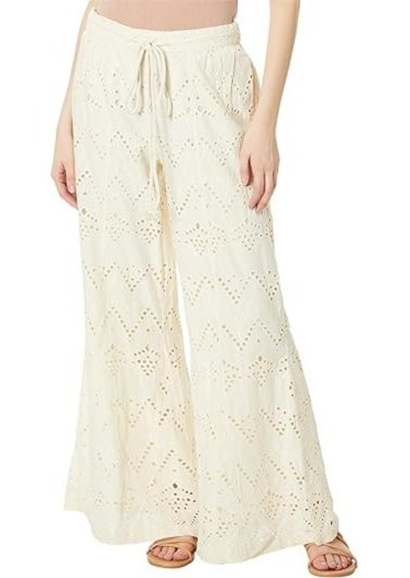 Free People Emma Embroidered Pant