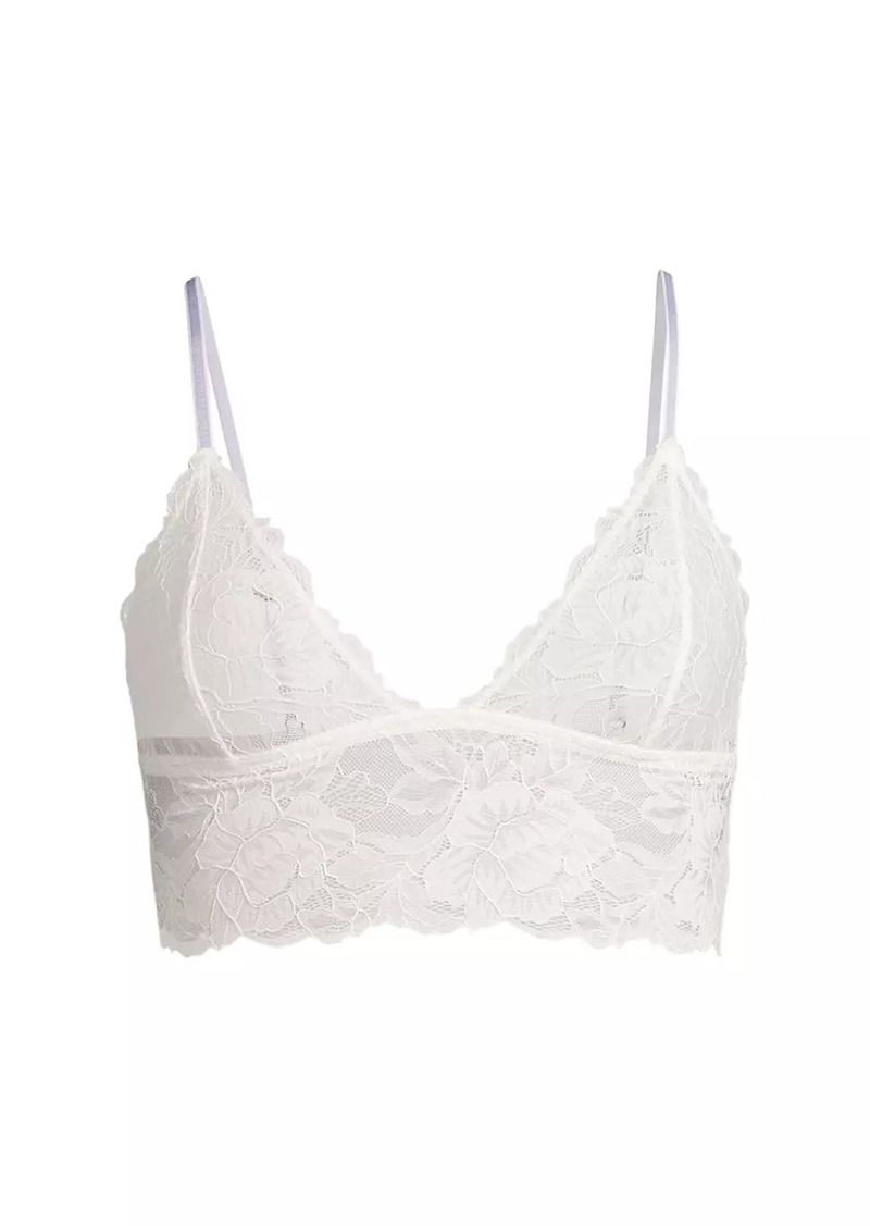 Free People Everyday Lace Longline Bra