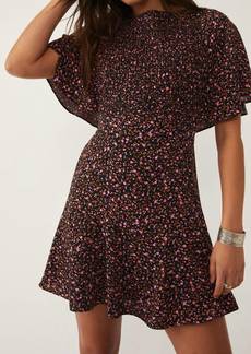 Free People Florence Mini Dress In Evening Combo