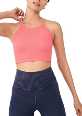 Fp Movement by Free People Cropped Run Ribbed Tank