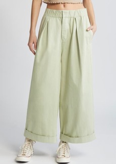 Free People After Love Roll Cuff Wide Leg Pants
