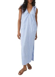 Free People free-est Agatha Ruched Stretch Cotton Dress