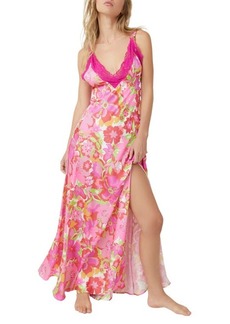 Free People All A Bloom Floral Maxi Nightgown