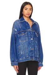 Free People x We The Free All In Denim Jacket