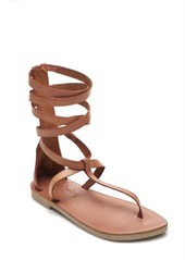 Free People Anya Gladiator Sandal in Vachetta Leather at Nordstrom