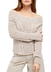 Free People Avalon Off the Shoulder Sweater