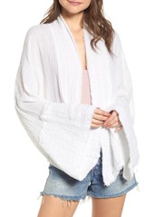 Free People Azalea Wrap Top in Ivory at Nordstrom