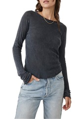 Free People Be My Baby Long Sleeve Knit Top