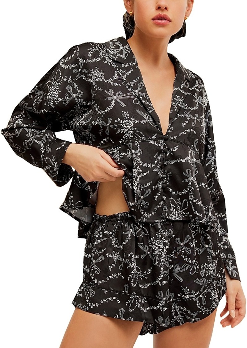 Free People Beauty Sleep Short Pajama Set