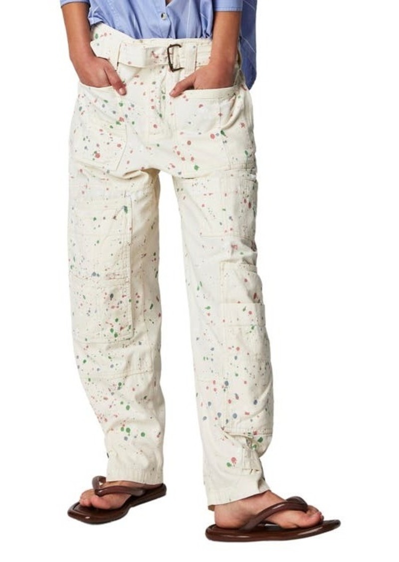 Free People Belted Painter Pants