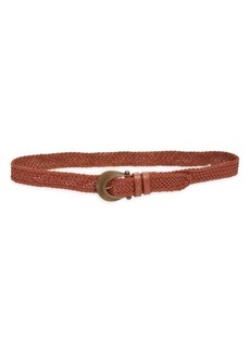 Free People Brix Woven Leather Belt
